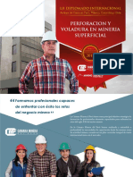 Diplomado Internacional en Perforación y Voladura en Minería Superficial PDF
