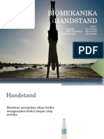 Biomekanika Handstand