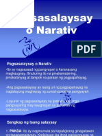 Ang Pagsasalaysay | PDF