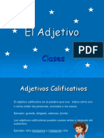 Refuerzo - Castellano - 4°grado - Opcionales - PPT El Adjetivo