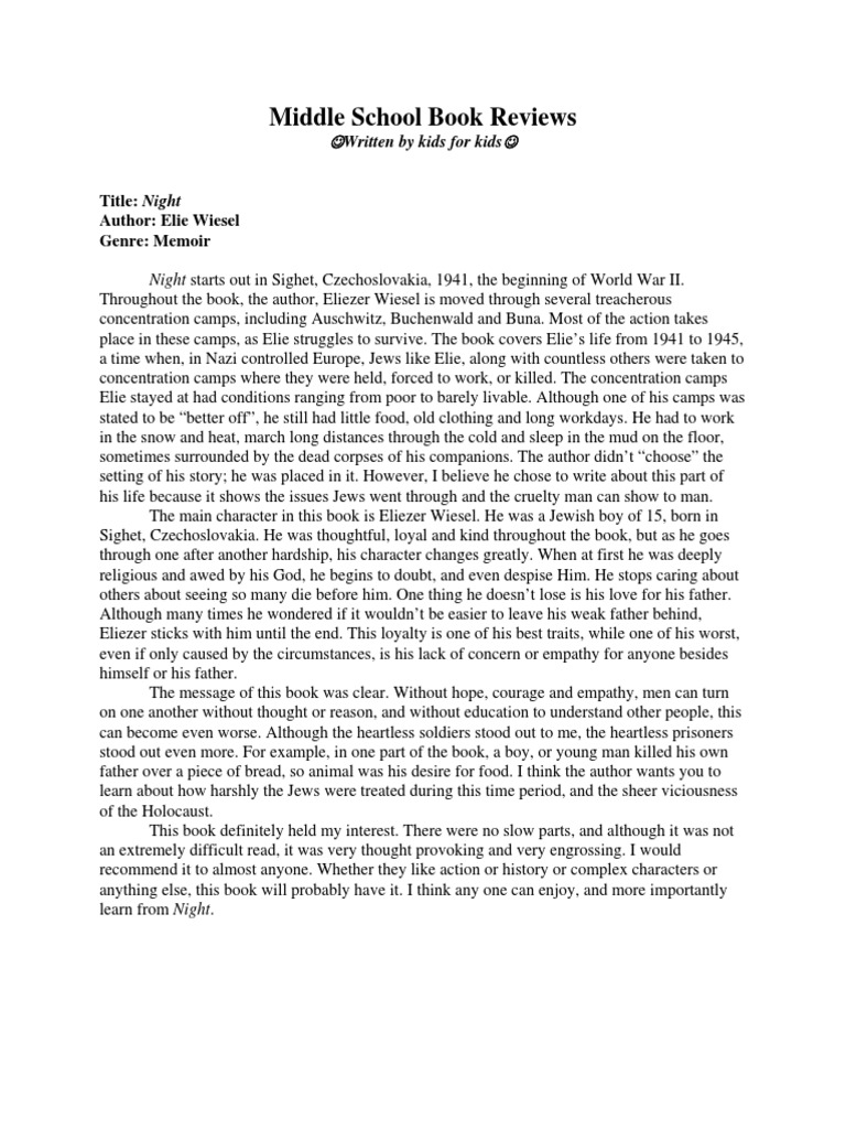 Examples of Book Reviews PDF | PDF