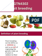 GTN4302 Fruit Breeding Methods and Status in Malaysia