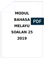 Modul Bahasa Melayu Soalan 25 Murid Lemah