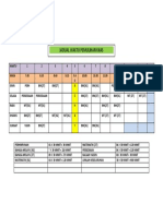 Jadual Waktu Pemulihan Khas