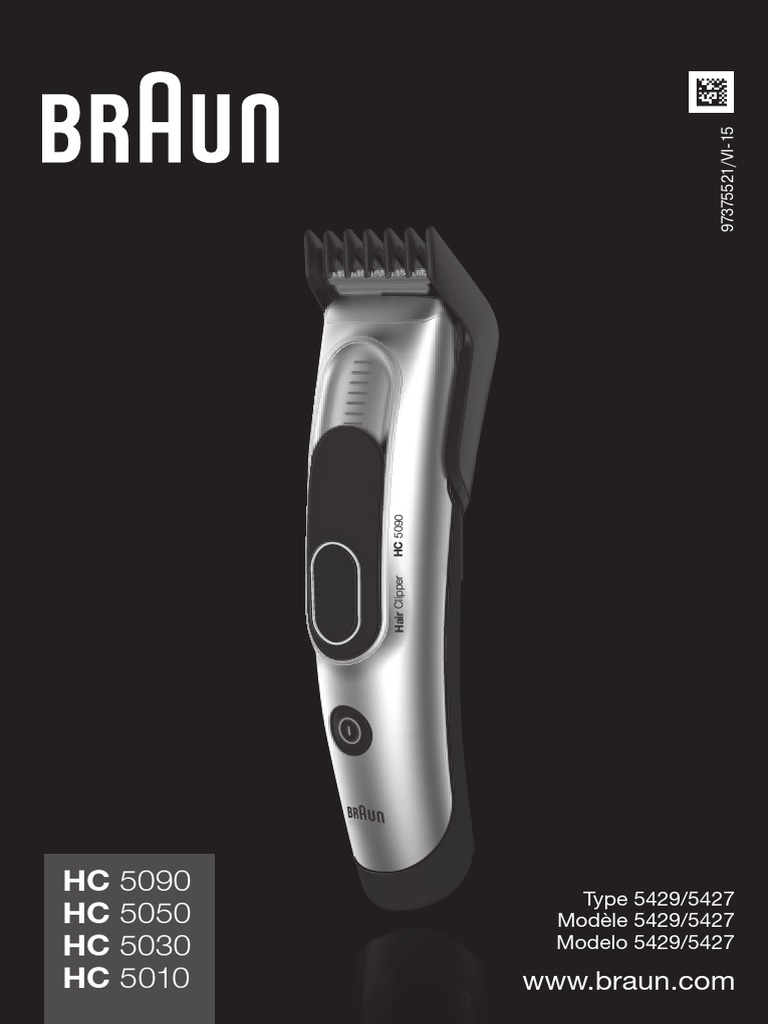 Braun HC 5050 | PDF