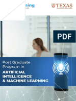 Artificial Intelligence Machine Learning Program Brochur