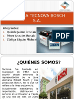 Servicio Al Cliente Tecnova Bosch Presentacion