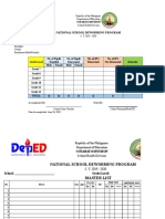 Deworming Form 2 & Master List (2018-2019)