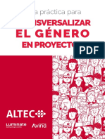 Guía para transversalizar el género en proyectos