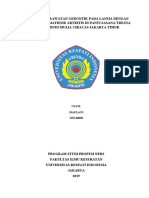 RESUME KEPERAWATAN GERONTIK PADA LANSIA DENGAN PENYAKIT REUMATHOID ARTRITIS