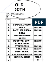 list hrga air bikarbonat