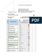 Elecciones 2020 - Tabla comparativa - KQT