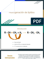 Hidrogenacion de Lípidos PDF