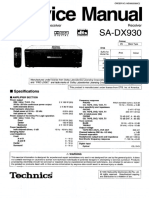Technics Sa-Dx 930 (ET) PDF