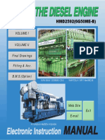 MAN B&W 12S90ME-C9.2 diesel engine drawings