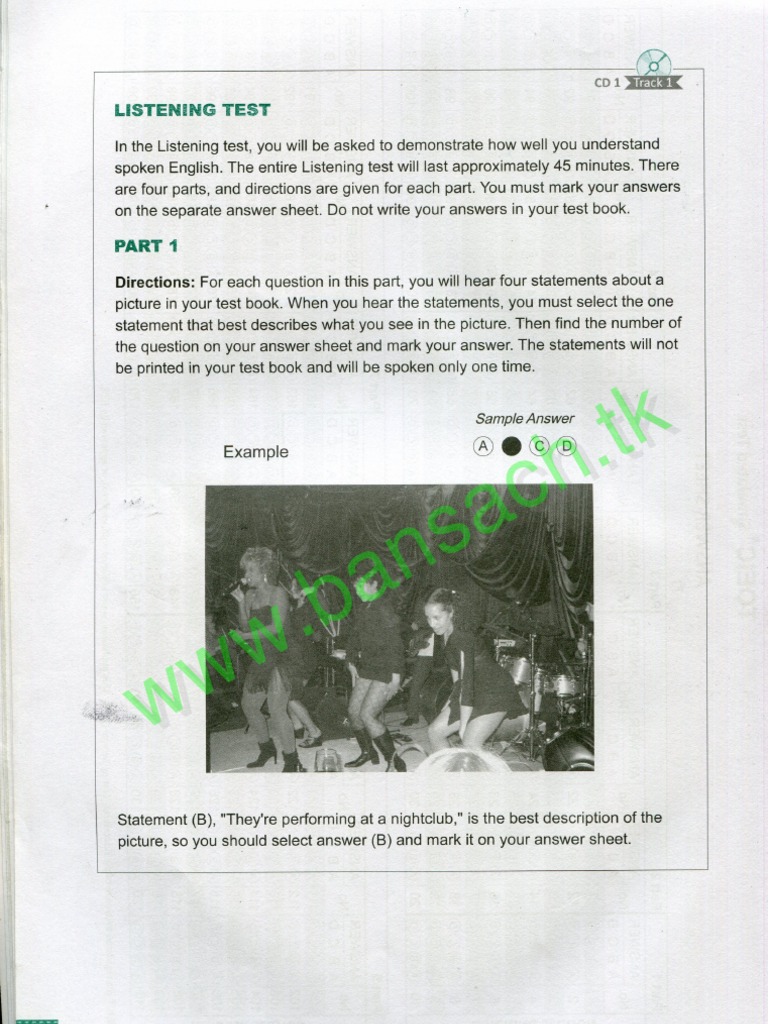 New TOEIC Complete Test - Full | PDF