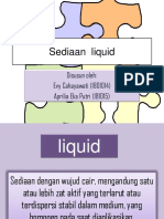 Sediaan Liquid Done