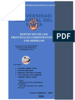 Trabajo Academico Definicion de Los Principales Componentes de Los Modelos