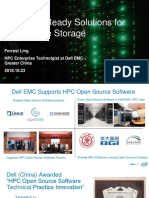 Dell EMC Ready Solutions For HPC LustreStorage