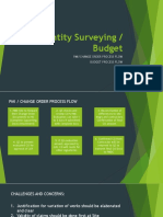 Quantity Surveying - Process Flow 110818