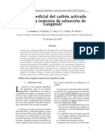 Area Superficial Del Carbon Activado Usa PDF