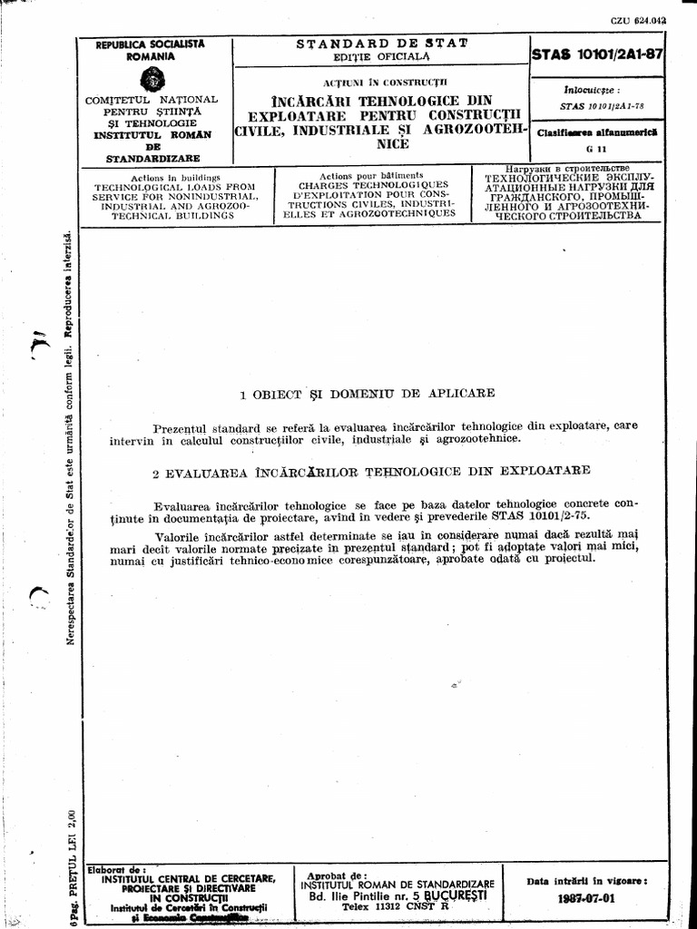 Stas 10101 2a1-87 PDF | PDF