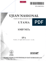 SOAL IPA UN SMP 2019 P3 (WWW - Sudutbaca.com)