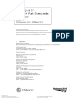 Catalogue of Network Rail Standards NR - CAT - STP - 001-Issue-110 PDF