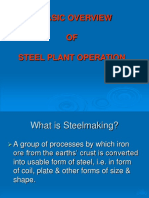 Basics of Steelplant Operation