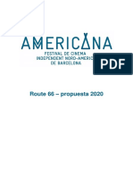 Programación Americana 2020 - Route 66