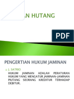 Bahan Kuliah 9 & 10  Jaminan Utang.ppt