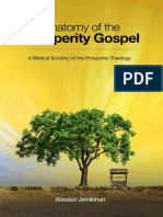 Anatomy of The Prosperity Gospel AJ