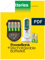 Incarcatoare PowerBank Si Baterii Reincarcabile GP Batteries - Engleza