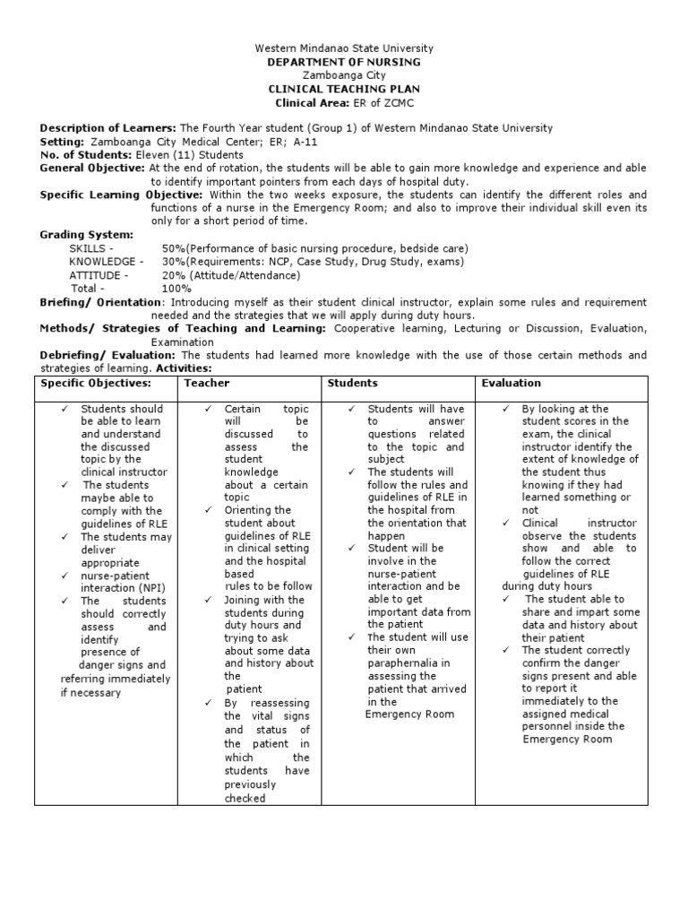 Teaching Plan PDF