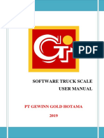 Manual Book Pt. Pupuk Kujang - Software Truck Scale PDF