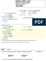 BHEL Bhopal ultrasonic test report of armature shafts