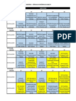 Horarios Ciencias Economicas - 2020-1-2