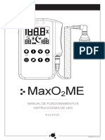 Analizador Monitor de Oxígeno - Maxtec MaxO2ME - Manual de Usuario (ES) PDF