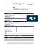 Fo-700-07 Encuesta de Satisfacción Del Cliente