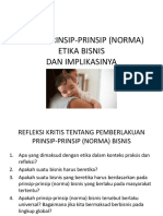 Prinsip-Prinsip Bisnis