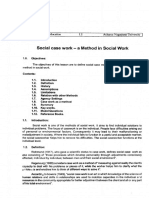 Social Case Work - A Method in Social Work