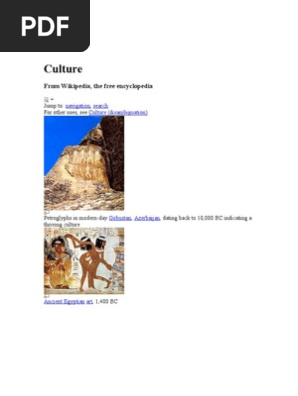 Culture Ujian, PDF, Human