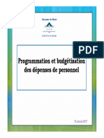 Programmation Et Budgetisation Des Depenses de Personnel