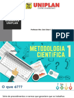 Minicurso Metodologia Científica