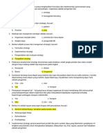Soal UAS Management Strategic PDF