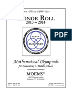HonorRoll1314 PDF
