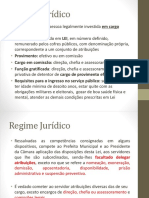 Regime Jurídico Servidor