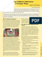 NCAC 20guiding 20childrens 20behaviour PDF