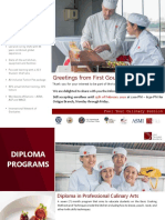 First Gourmet Academy Diploma Programs - February 2020 PDF