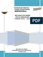 RENSTRA Perubahan II Kec Mijen TH 2016-2021